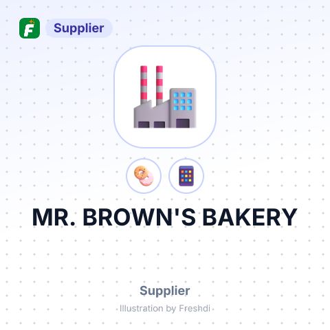 MR. BROWN'S BAKERY – summary card, no photo uploaded yet