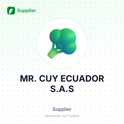 MR. CUY ECUADOR S.A.S – summary card, no photo uploaded yet