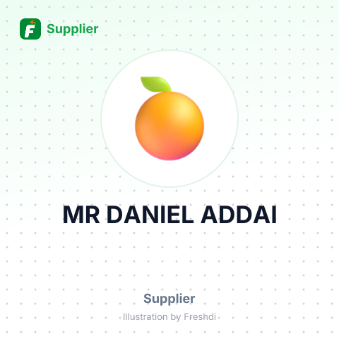 MR DANIEL ADDAI – summary card, no photo uploaded yet