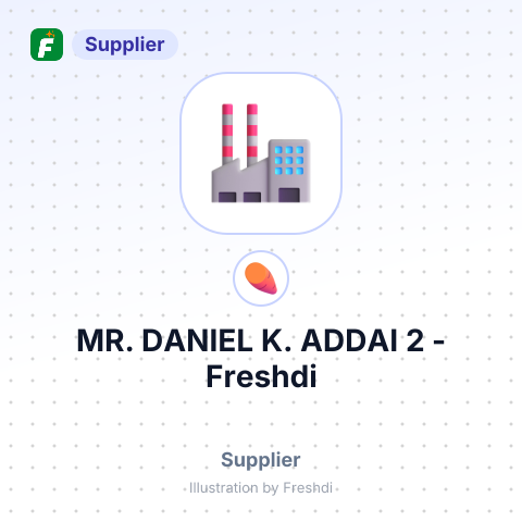 MR. DANIEL K. ADDAI 2 – summary card, no photo uploaded yet