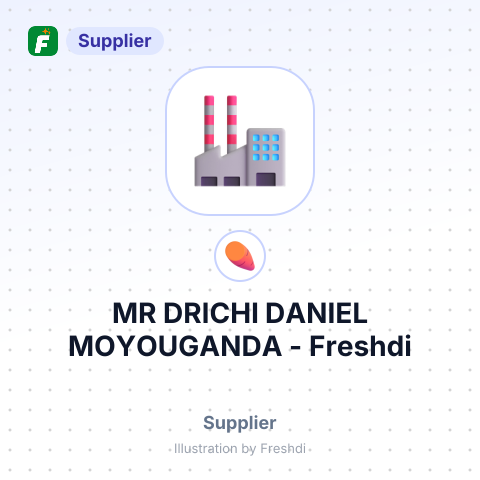 MR DRICHI DANIEL MOYOUGANDA – summary card, no photo uploaded yet