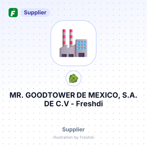 MR. GOODTOWER DE MEXICO, S.A. DE C.V – summary card, no photo uploaded yet