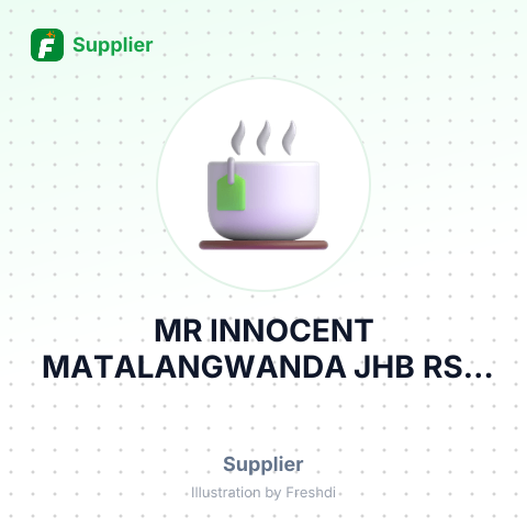 MR INNOCENT MATALANGWANDA JHB RSA – summary card, no photo uploaded yet