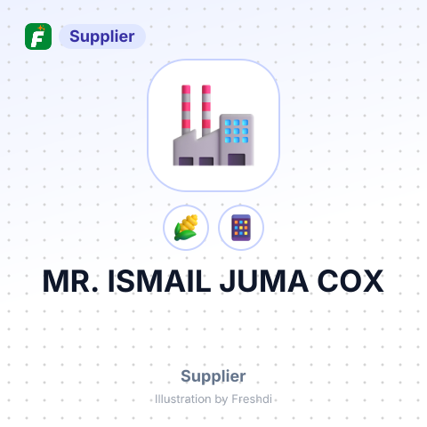 MR. ISMAIL JUMA COX – summary card, no photo uploaded yet