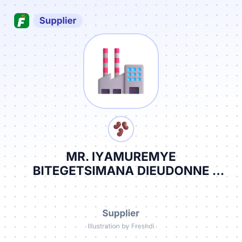 MR. IYAMUREMYE BITEGETSIMANA DIEUDONNE MBALE MBALE MUNICIPALITY INDUSTRIAL BOROUGH MBALE NA NA – summary card, no photo uploaded yet