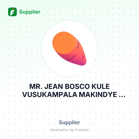 MR. JEAN BOSCO KULE VUSUKAMPALA MAKINDYE DIVISION WEST MNSAMBYANANA – summary card, no photo uploaded yet