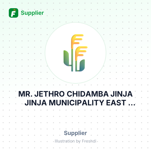 MR. JETHRO CHIDAMBA JINJA JINJA MUNICIPALITY EAST WALUKUBA/MASESE MASESEMASESE I MASESE NA NA – summary card, no photo uploaded yet