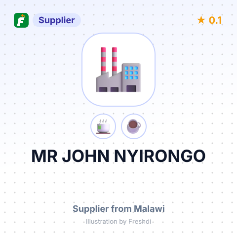 MR JOHN NYIRONGO – summary card, no photo uploaded yet