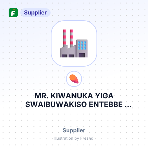 MR. KIWANUKA YIGA SWAIBUWAKISO ENTEBBE MUNICIPALITY DIVISION AKATABIMANYAGO I KATABINANA – summary card, no photo uploaded yet