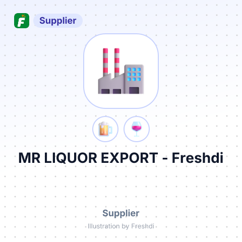 MR LIQUOR EXPORT – summary card, no photo uploaded yet