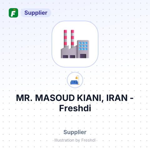 MR. MASOUD KIANI, IRAN – summary card, no photo uploaded yet