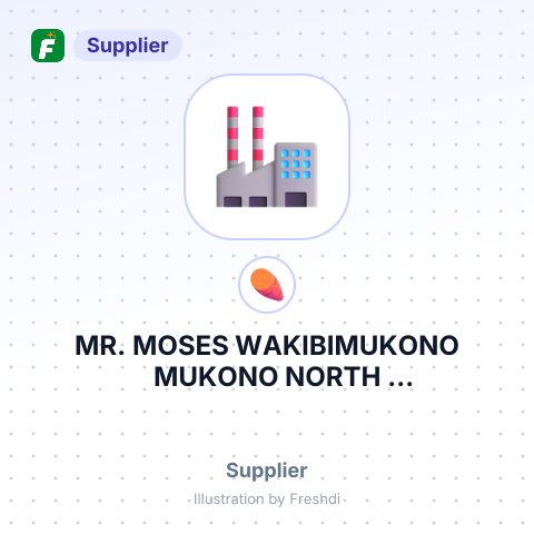 MR. MOSES WAKIBIMUKONO MUKONO NORTH NAMANAMUBIRUNAMUBIRU NAMANANA – summary card, no photo uploaded yet