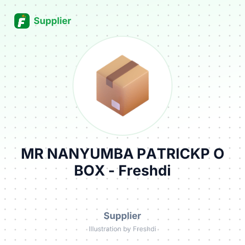 MR NANYUMBA PATRICKP O BOX – summary card, no photo uploaded yet