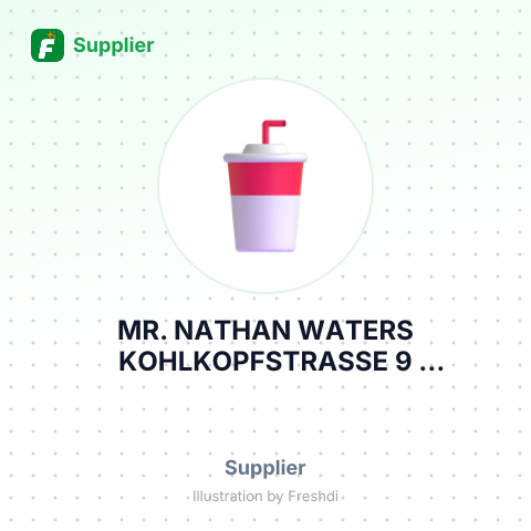 MR. NATHAN WATERS KOHLKOPFSTRASSE 9 KAISERSLAUTERN, MAINZ RP – summary card, no photo uploaded yet