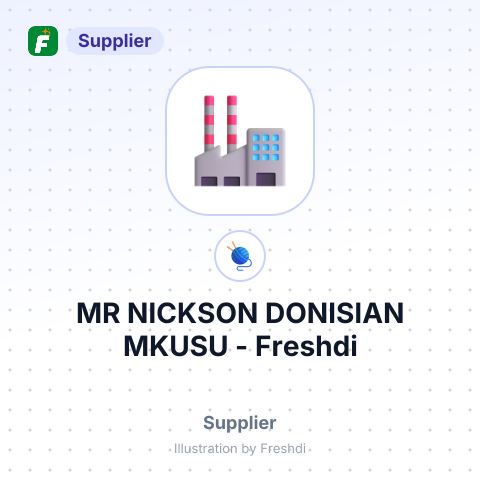 MR NICKSON DONISIAN MKUSU – summary card, no photo uploaded yet