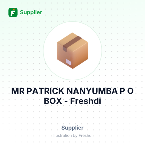 MR PATRICK NANYUMBA P O BOX – summary card, no photo uploaded yet