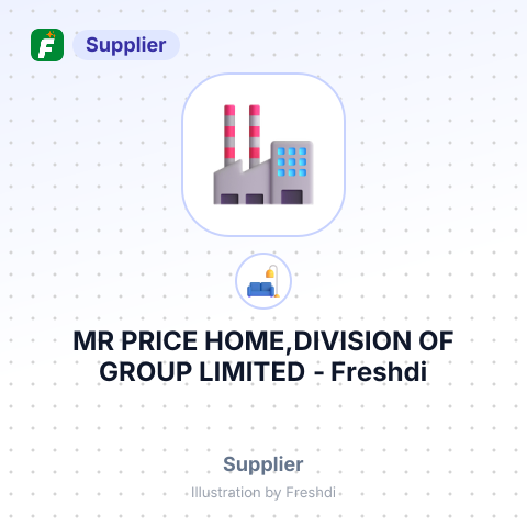 MR PRICE HOME,DIVISION OF GROUP LIMITED – summary card, no photo uploaded yet