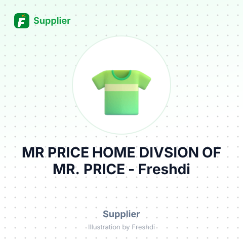 MR PRICE HOME DIVSION OF MR. PRICE – summary card, no photo uploaded yet