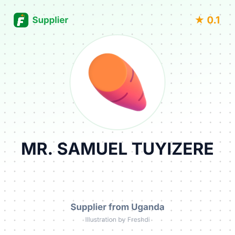 MR. SAMUEL TUYIZERE – summary card, no photo uploaded yet