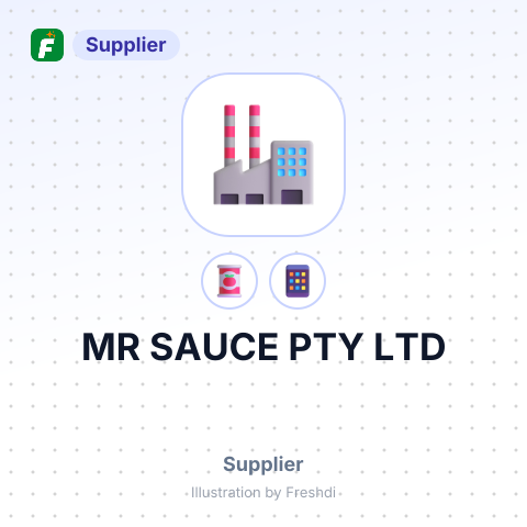 MR SAUCE PTY LTD – summary card, no photo uploaded yet