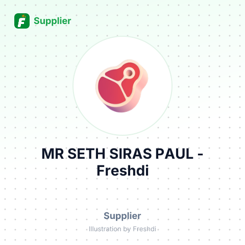 MR SETH SIRAS PAUL – summary card, no photo uploaded yet