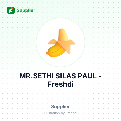 MR.SETHI SILAS PAUL – summary card, no photo uploaded yet