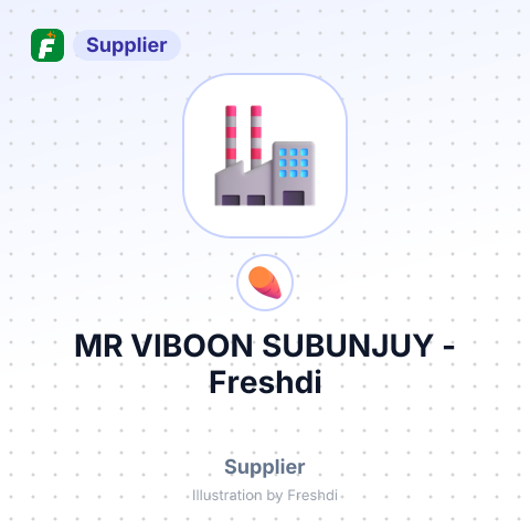 MR VIBOON SUBUNJUY – summary card, no photo uploaded yet