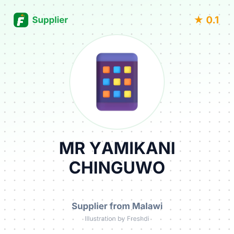 MR YAMIKANI CHINGUWO – summary card, no photo uploaded yet