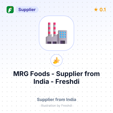 MRG Foods  – summary card, no photo uploaded yet