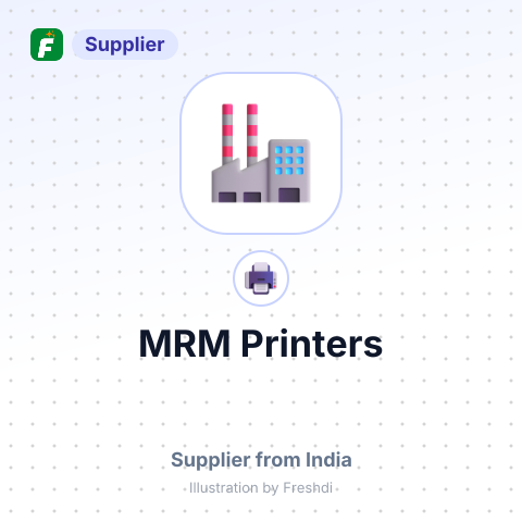 MRM Printers – summary card, no photo uploaded yet