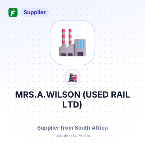 MRS.A.WILSON (USED RAIL LTD) – summary card, no photo uploaded yet