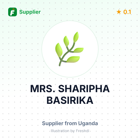 MRS. SHARIPHA BASIRIKA – summary card, no photo uploaded yet