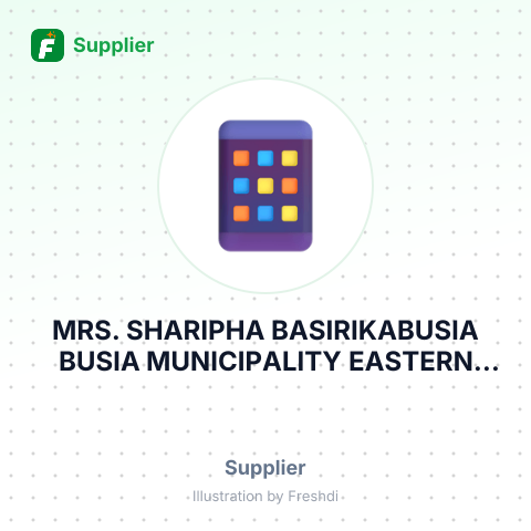 MRS. SHARIPHA BASIRIKABUSIA BUSIA MUNICIPALITY EASTERN DIVISIONARUBAINE ANANA – summary card, no photo uploaded yet