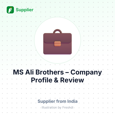 MS Ali Brothers – summary card, no photo uploaded yet