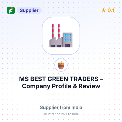MS BEST GREEN TRADERS – summary card, no photo uploaded yet