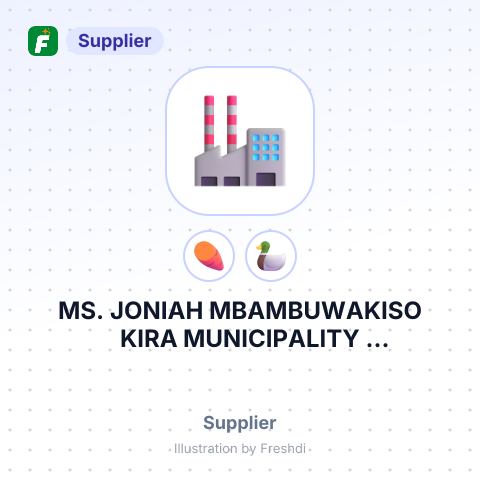 MS. JONIAH MBAMBUWAKISO KIRA MUNICIPALITY NAMUGONKYALIWAJJALA WARDKYALIWAJJALA B NANANA – summary card, no photo uploaded yet