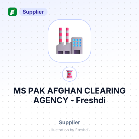 MS PAK AFGHAN CLEARING AGENCY – summary card, no photo uploaded yet