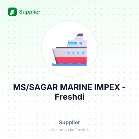 MS/SAGAR MARINE IMPEX – summary card, no photo uploaded yet