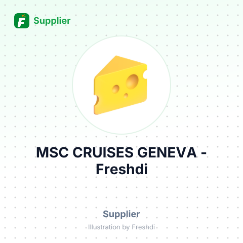 MSC CRUISES GENEVA – summary card, no photo uploaded yet