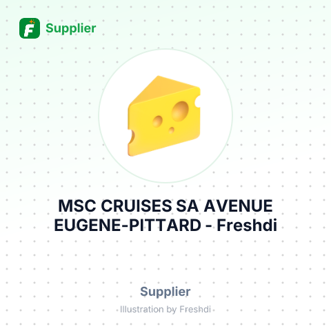 MSC CRUISES SA AVENUE EUGENE-PITTARD – summary card, no photo uploaded yet