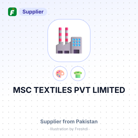 MSC TEXTILES PVT LIMITED – summary card, no photo uploaded yet