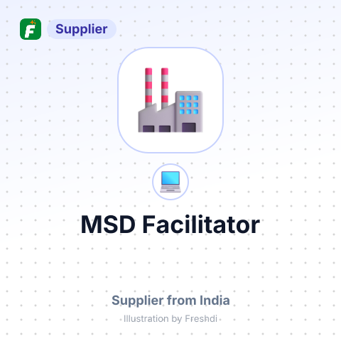 MSD Facilitator – summary card, no photo uploaded yet