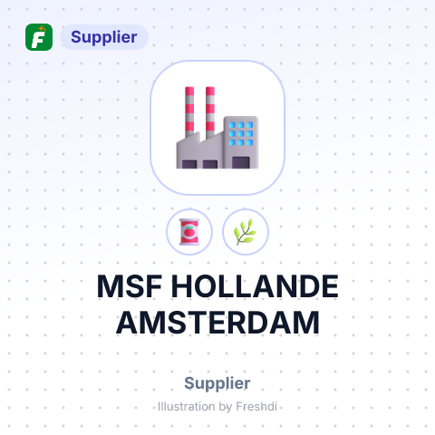 MSF HOLLANDE AMSTERDAM – summary card, no photo uploaded yet