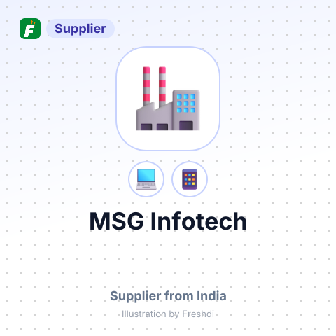 MSG Infotech – summary card, no photo uploaded yet