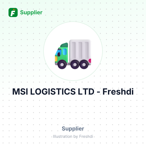 MSI LOGISTICS LTD – summary card, no photo uploaded yet