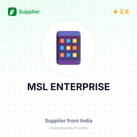 MSL ENTERPRISE – summary card, no photo uploaded yet