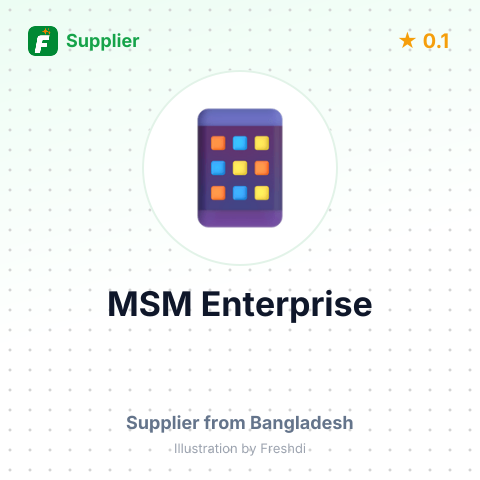 MSM Enterprise  – summary card, no photo uploaded yet