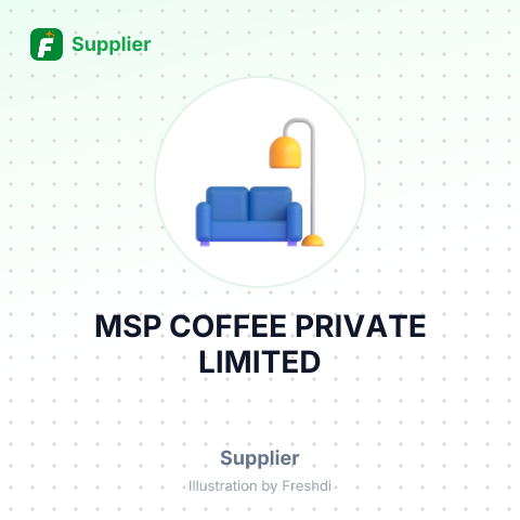 MSP COFFEE PRIVATE LIMITED – summary card, no photo uploaded yet
