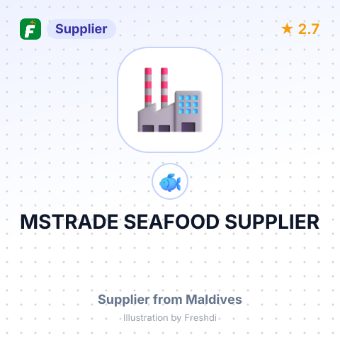 MSTRADE SEAFOOD SUPPLIER – summary card, no photo uploaded yet