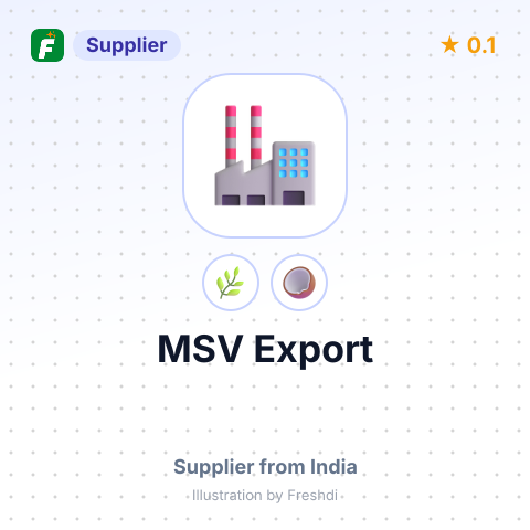 MSV Export  – summary card, no photo uploaded yet